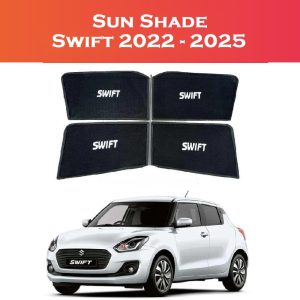 Suzuki Swift 2022 - 2025 4pcs Sun Shade - 4 Pcs, UV Shield, Heat Resistant, Perfect Fit for Interior Protection